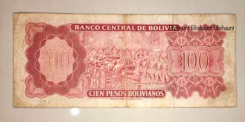 BOLIVIA 100 PESOS