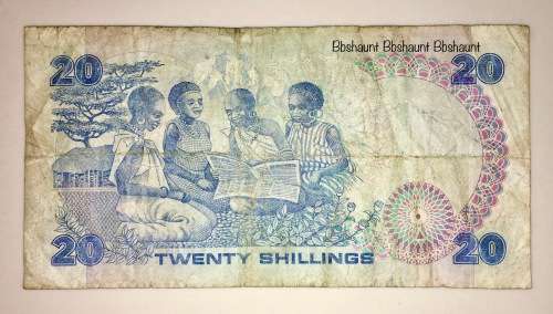 KENYA 20 SHILLINGS 1985