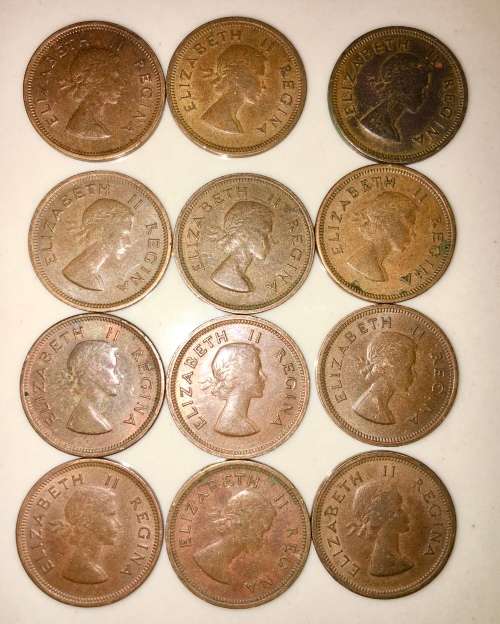 1/4 PENNY 1958 (BID PER COIN)