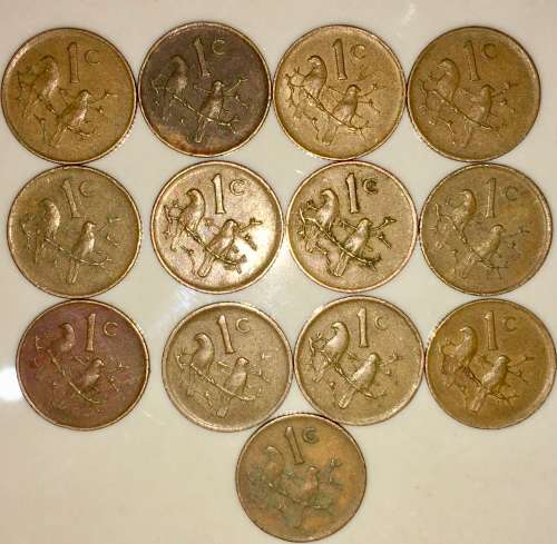 1 CENT 1984 ( BID PER COIN)