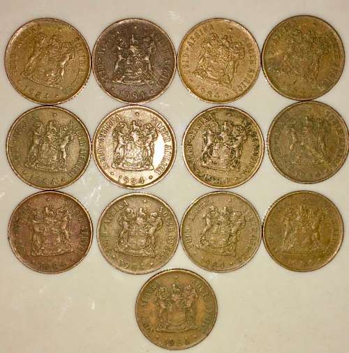 1 CENT 1984 ( BID PER COIN)