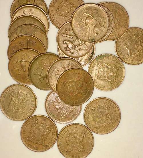 1 CENT 1986 ( BID PER COIN)