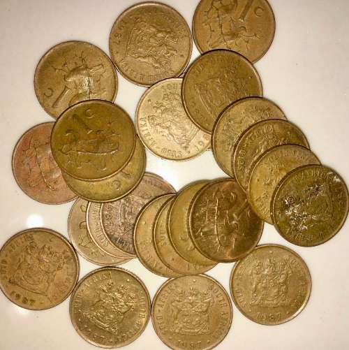 1 CENT 1987 ( BID PER COIN)
