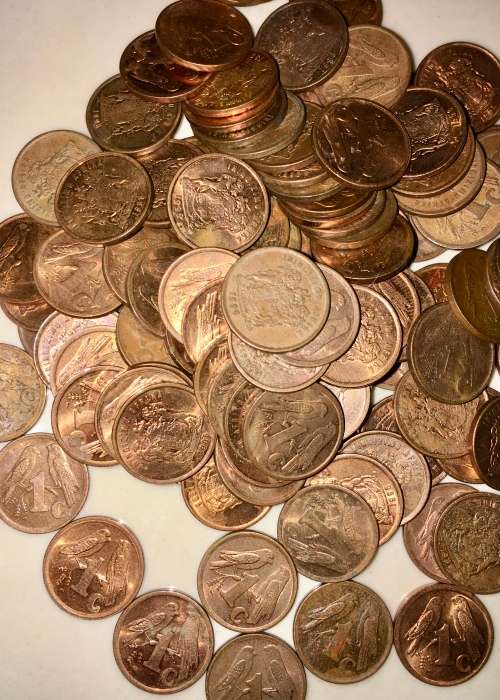 1 CENT 1996 ( BID PER COIN)