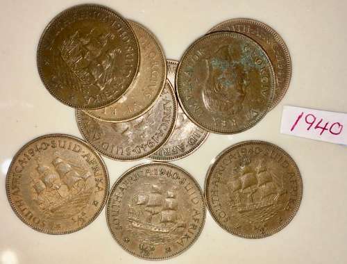 1/2 PENNY 1940(BID PER COIN)