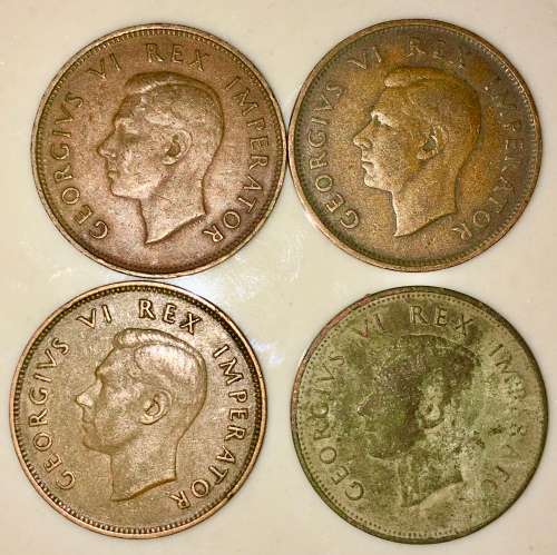 1/2 PENNY 1944 (BID PER COIN)