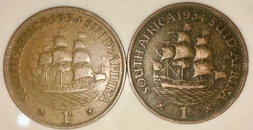 1 PENNY 1934 (BID PER COIN)
