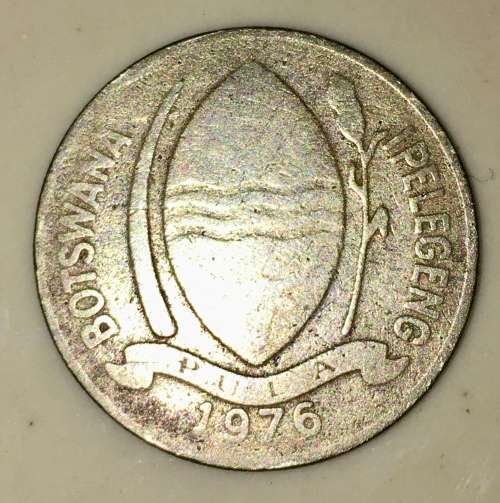 BOTSWANA 10 THEBE 1976