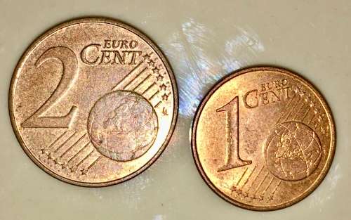 EURO SET,,, 2 CENT BELGIUM  and 1 CENT FRANCE 2000(1 BID TAKES ALL)
