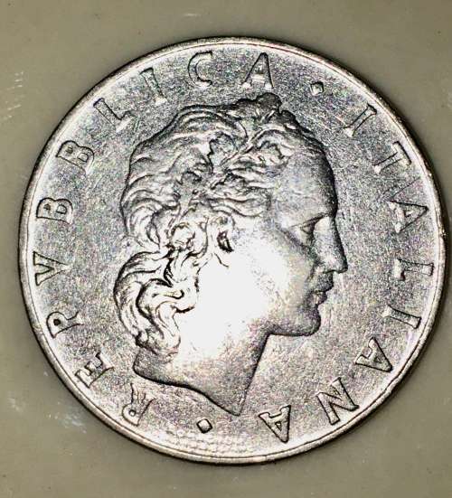 ITALY  .50 LIRE  1955