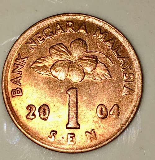 MALAYSIA 1 SEN 2004