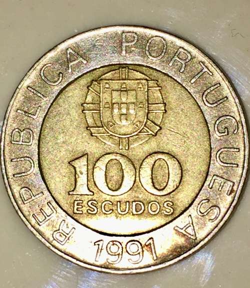 PORTUGAL 100 ESCUDOS 1991
