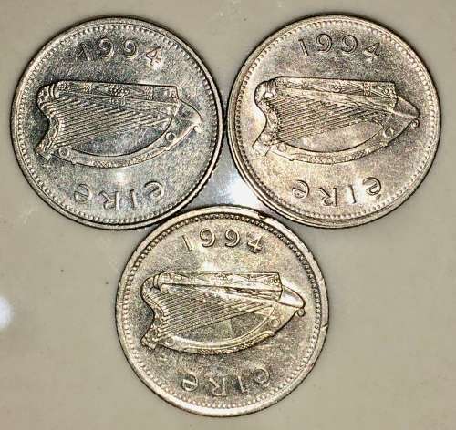 IRELAND  10P 1994 ( BID PER COIN )