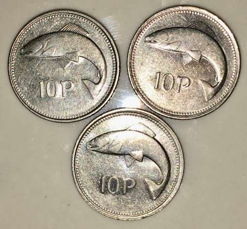 IRELAND  10P 1994 ( BID PER COIN )