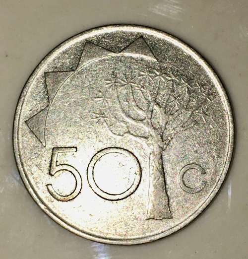 NAMIBIA 50 CENT 1993