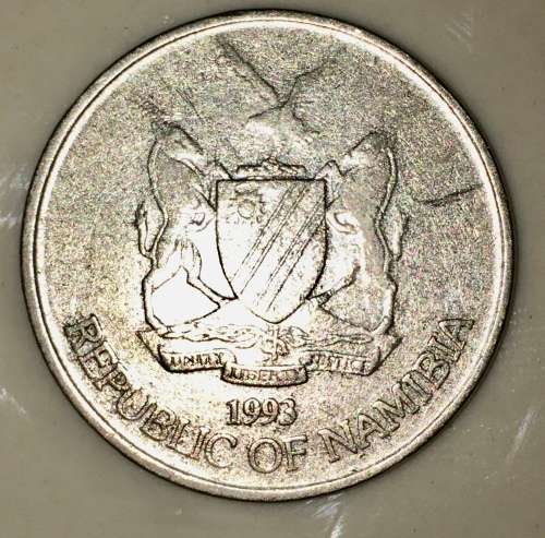 NAMIBIA 50 CENT 1993