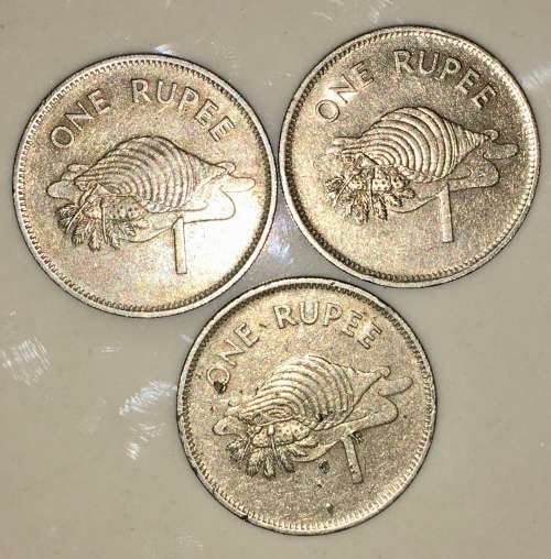 SEYCHELLES 1 RUPEE 1982
