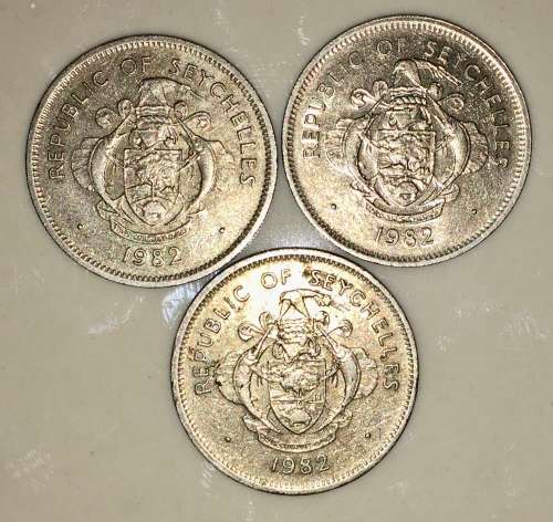SEYCHELLES 1 RUPEE 1982