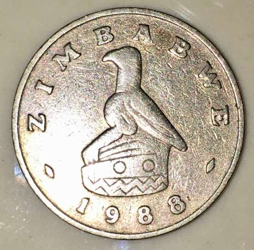 ZIMBABWE 20 CENT 1988