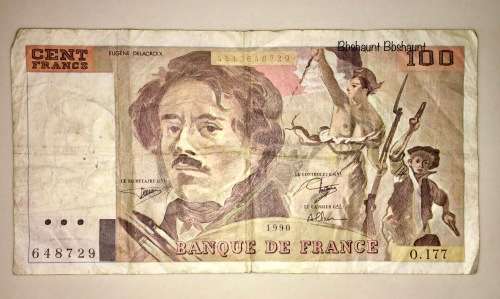 FRANCE 100 FRANCS 1990