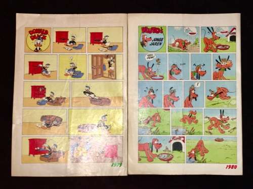 DONALD DUCK NO.6 & NO.10,,,1979 - 1980 ..(VF+) (WALT DISNEY)DUTCH COMICS AMSTERDAM