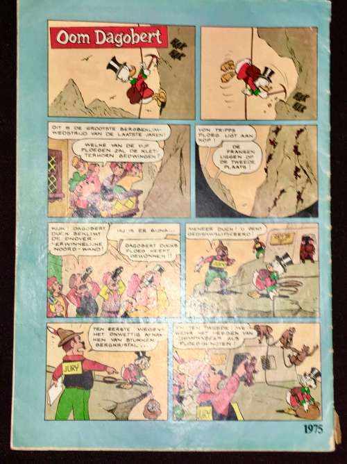 DONALD DUCK,, NO.3 !!!,,,1975 WITH CENTERFOLLED ..(VG) (WALT DISNEY)DUTCH COMICS AMSTERDAM