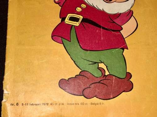 DONALD DUCK X3,, NO.6, NO.7, NO.8,,,1972 WITH CENTERFOLLED .. (WALT DISNEY)DUTCH COMICS AMSTERDAM