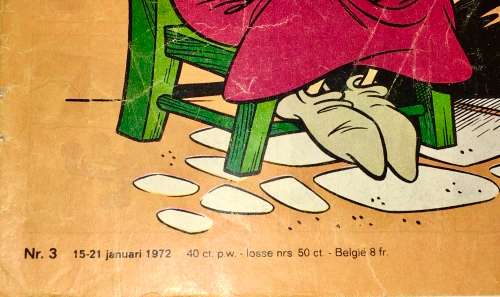 DONALD DUCK X2,, NO.3, &  NO.4,,,,1972 WITH CENTERFOLLED .. (WALT DISNEY)DUTCH COMICS AMSTERDAM