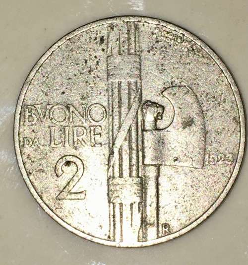 ITALY ,,,,2 LIRE  1923