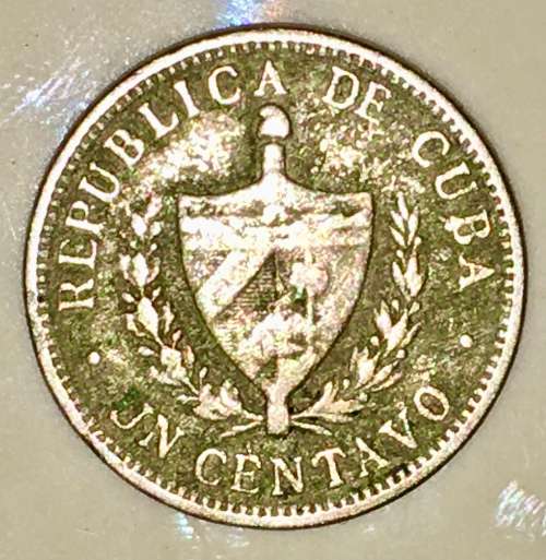 CUBA 1 CENTAVO 1915