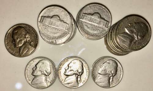 U.S.A ,,,5 CENT (JEFFERSON NICKEL) 1964(BID PER COIN)