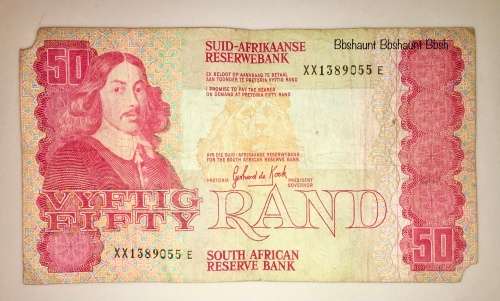 GPC DE KOCK REPLACEMENT NOTE R50 1984   XX