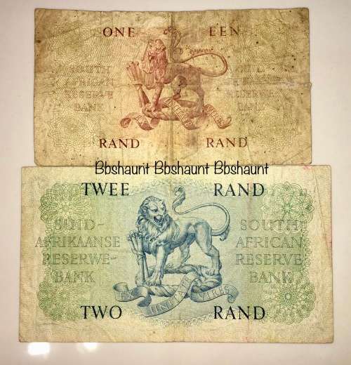 SET OF MH DE KOCK, R2 & R1 ,,,1961 ( 1 BID TAKES ALL)