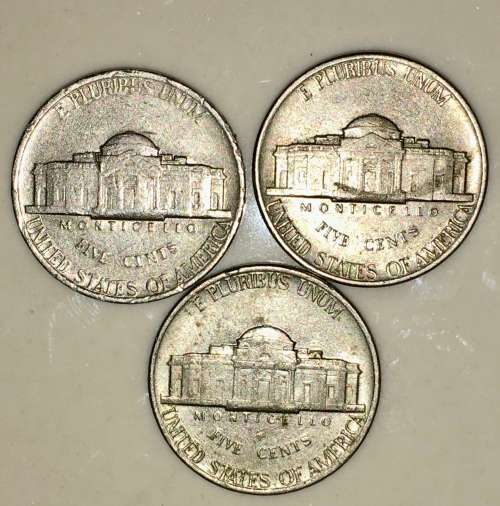 U.S.A,,,,,5 CENT (JEFFERSON NICKEL) 1977(BID PER COIN)