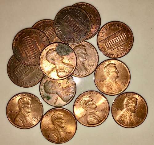 U.S.A,,,,,1 CENT (LINCOLN)1977(BID PER COIN)