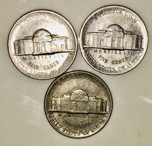 U.S.A,,,,,5 CENT (JEFFERSON NICKEL) 1986(BID PER COIN)
