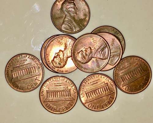 U.S.A,,,,,1 CENT (LINCOLN)1986(BID PER COIN)D