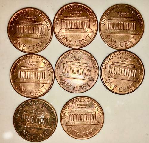 U.S.A,,,,,1 CENT (LINCOLN)1988(BID PER COIN)