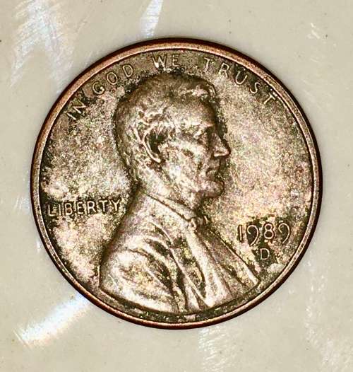 U.S.A,,,,,1 CENT (LINCOLN)1989