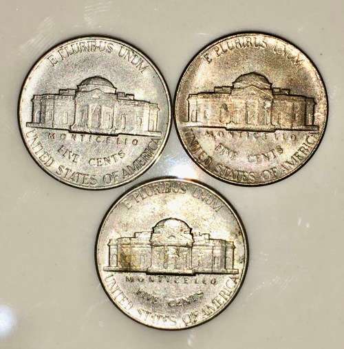 U.S.A,,,,,5 CENT (JEFFERSON NICKEL) 1991(BID PER COIN)
