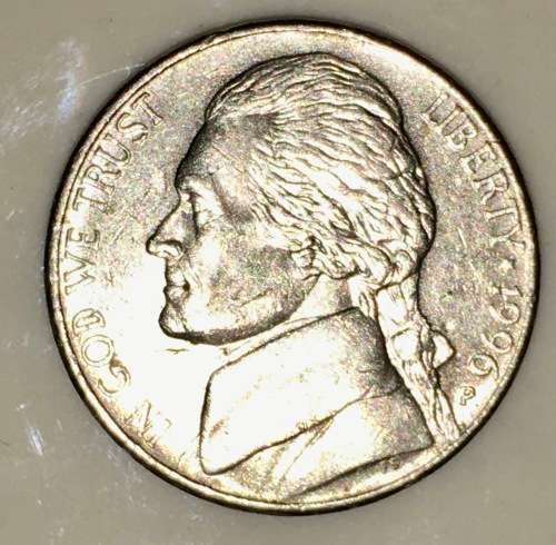 U.S.A 5 CENT (JEFFERSON NICKEL) 1996