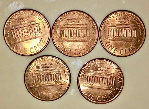 U.S.A 1 CENT (LINCOLN)1996(BID PER COIN)