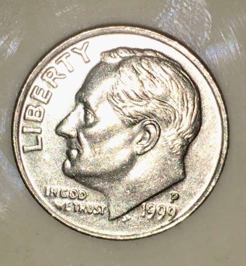 U.S.A 10 CENT (ROOSEVELT DIME) 1999 P