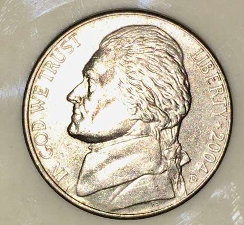 U.S.A 5 CENT (LOUISIANA PURCHASE) 2004