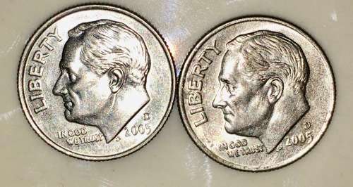 U.S.A 10 CENT (ROOSEVELT DIME) 2005(BID PER COIN)
