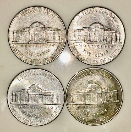 U.S.A 5 CENT ( NEW JEFFERSON NICKEL) 2008(BID PER COIN)