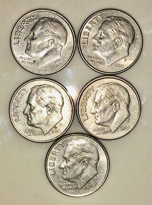 U.S.A 10 CENT (ROOSEVELT DIME) 2011