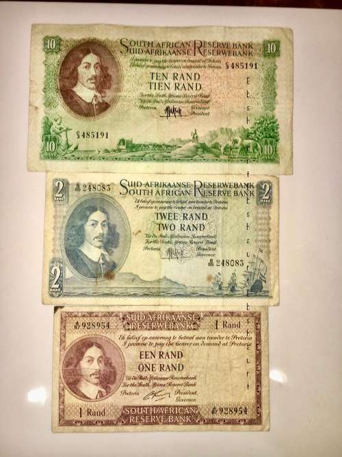 MH DE KOCK R10 ,R2..1961 & G.RISSIK R1,,1962