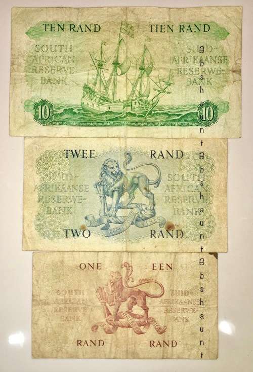 MH DE KOCK R10 ,R2..1961 & G.RISSIK R1,,1962