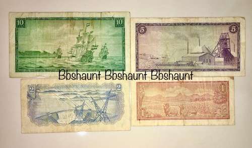 COMPLETE SET OF TW DE JONG & DECIMALS R10 -R1 ,,, 1967-1975( 1 BID TAKES ALL)